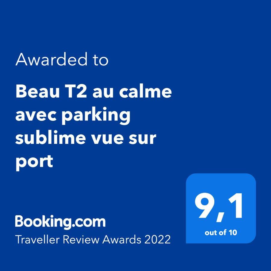 Beau T2 Au Calme Avec Parking Sublime Vue Sur Port Apartman Canet-en-Roussillon Kültér fotó
